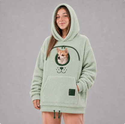 Dog Tote Carrier Hoodie