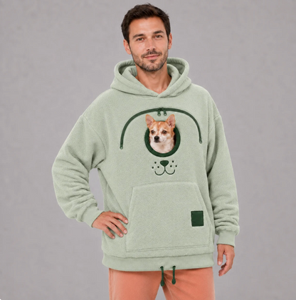 Dog Tote Carrier Hoodie